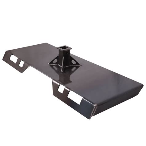 skid steer receiver plate|skid steer plate for tractor.